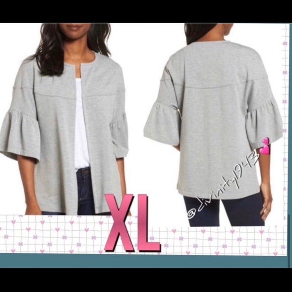 •Stylish cut •comforting soft brushed French terry top - Picture 2 of 3